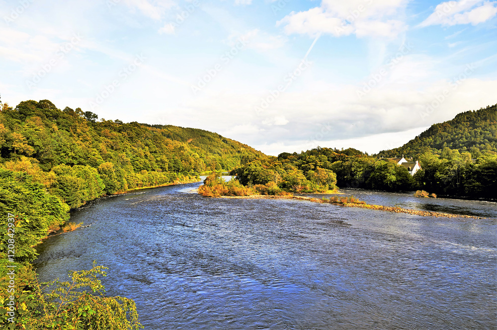 landscapes and villages of the highlands, Scotland