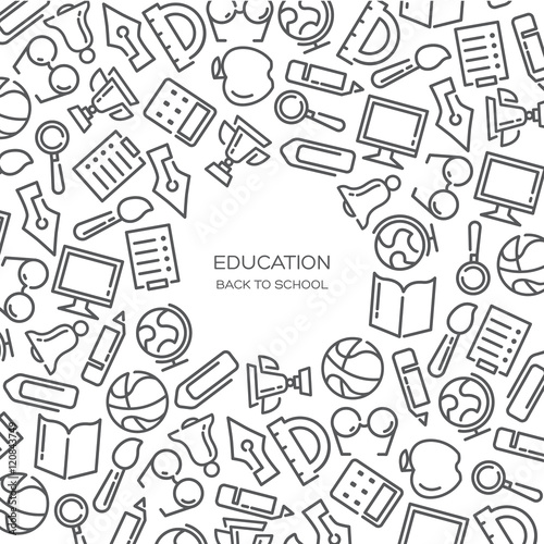 Education Vector background