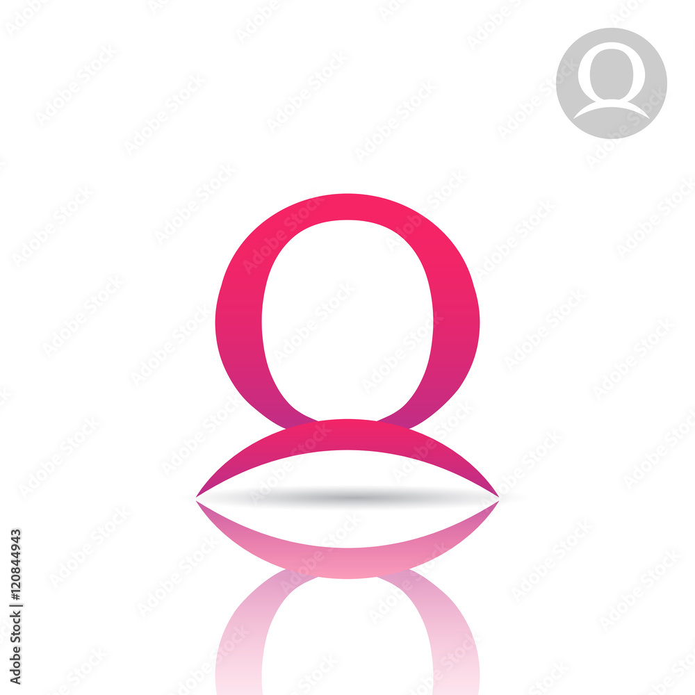 Omega letter icon