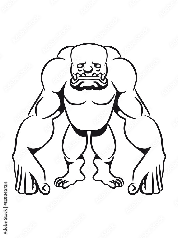 Monster funny muscles Monster funny muscles