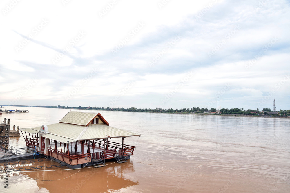Picturesque Scenery of the Mekong River