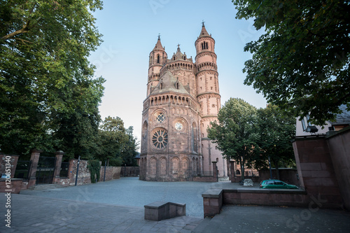 Fotografi the dom in worms germany