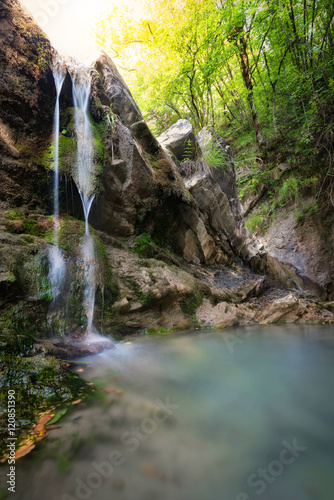 Cascata con laghetto 