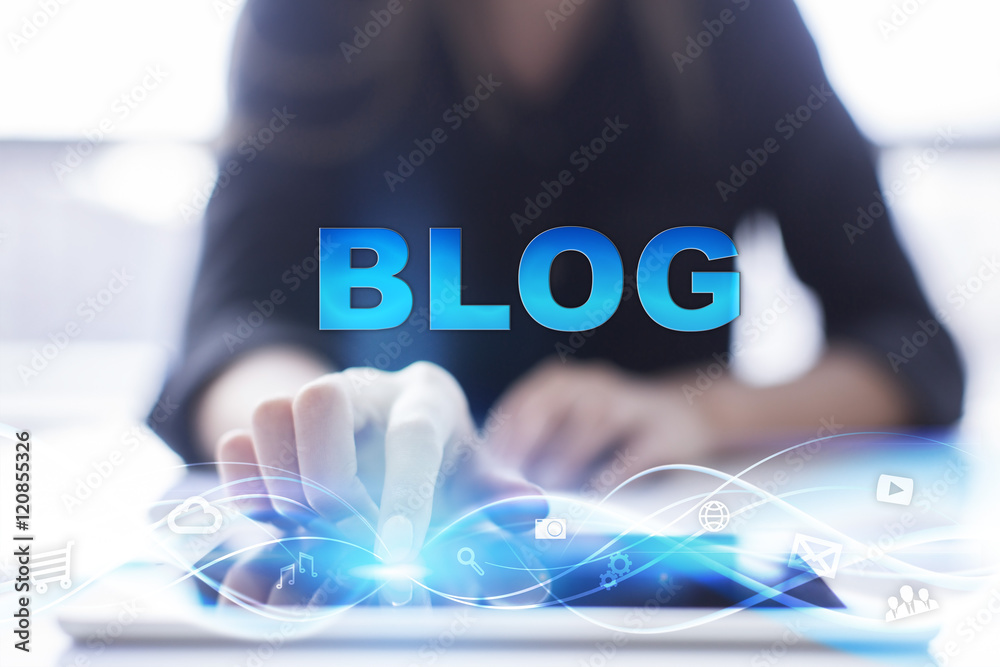 Woman is using modern tablet pc, presssing on touch screen and selecting Woman is using modern tablet pc, presssing on touch screen and selecting