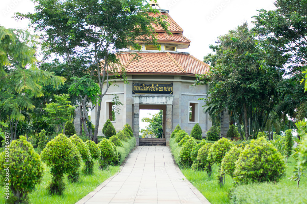 pavilion at a thai temple