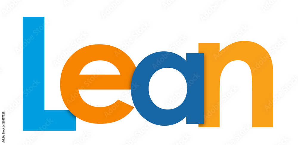 LEAN overlapping vector letters icon Stock Vector Adobe Stock LEAN overlapping vector letters icon Stock Vector Adobe Stock