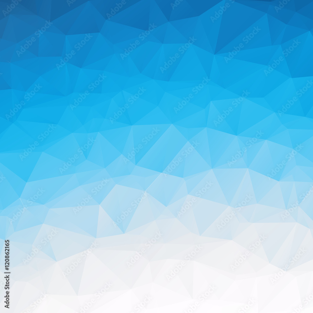 Ice Blue Polygon Background Ice Blue Polygon Background