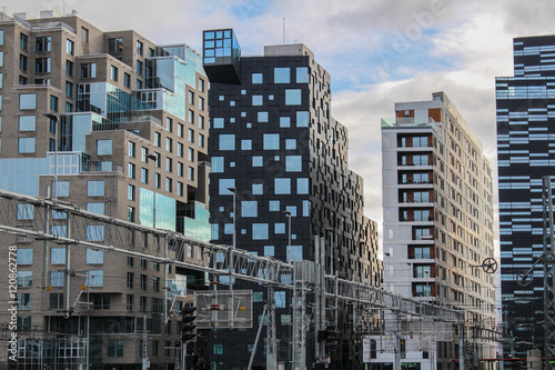 Photography Bar Code Buildings