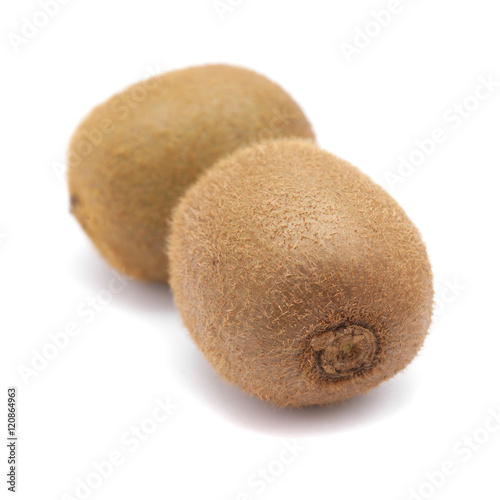 ripe kiwifruit  isolated