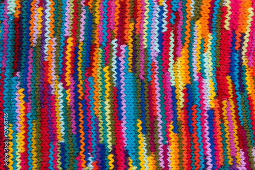 striped colorful wool texture