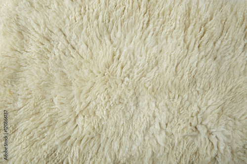 A full page of cosy white sheepskin background texture