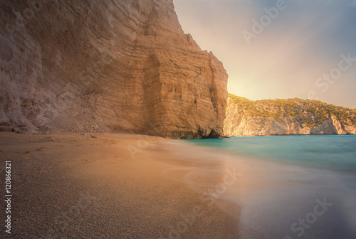 Amazing Beach near the wreck of zakynthos © mikefuchslocher