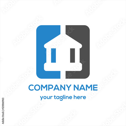 Law Icon Logo Vector