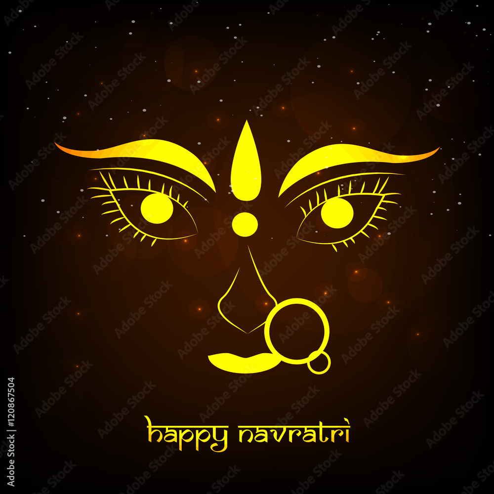 Fototapeta premium Navratri background