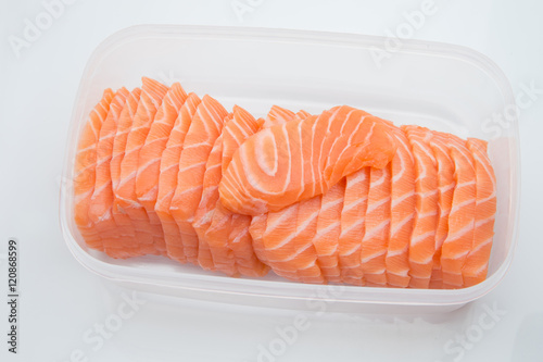 Salmon in a box