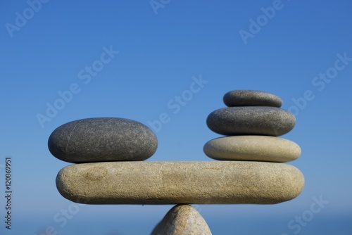 Fotografía Balance of stones: a combination of pros and cons.