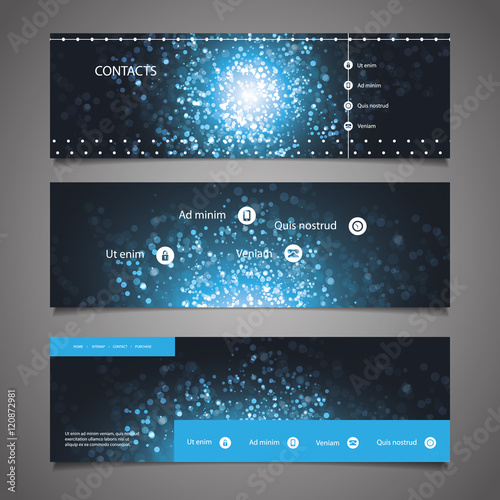 Web Design Elements - Header Designs - Universal Theme