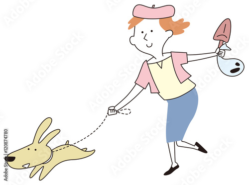 犬のフンの後始末