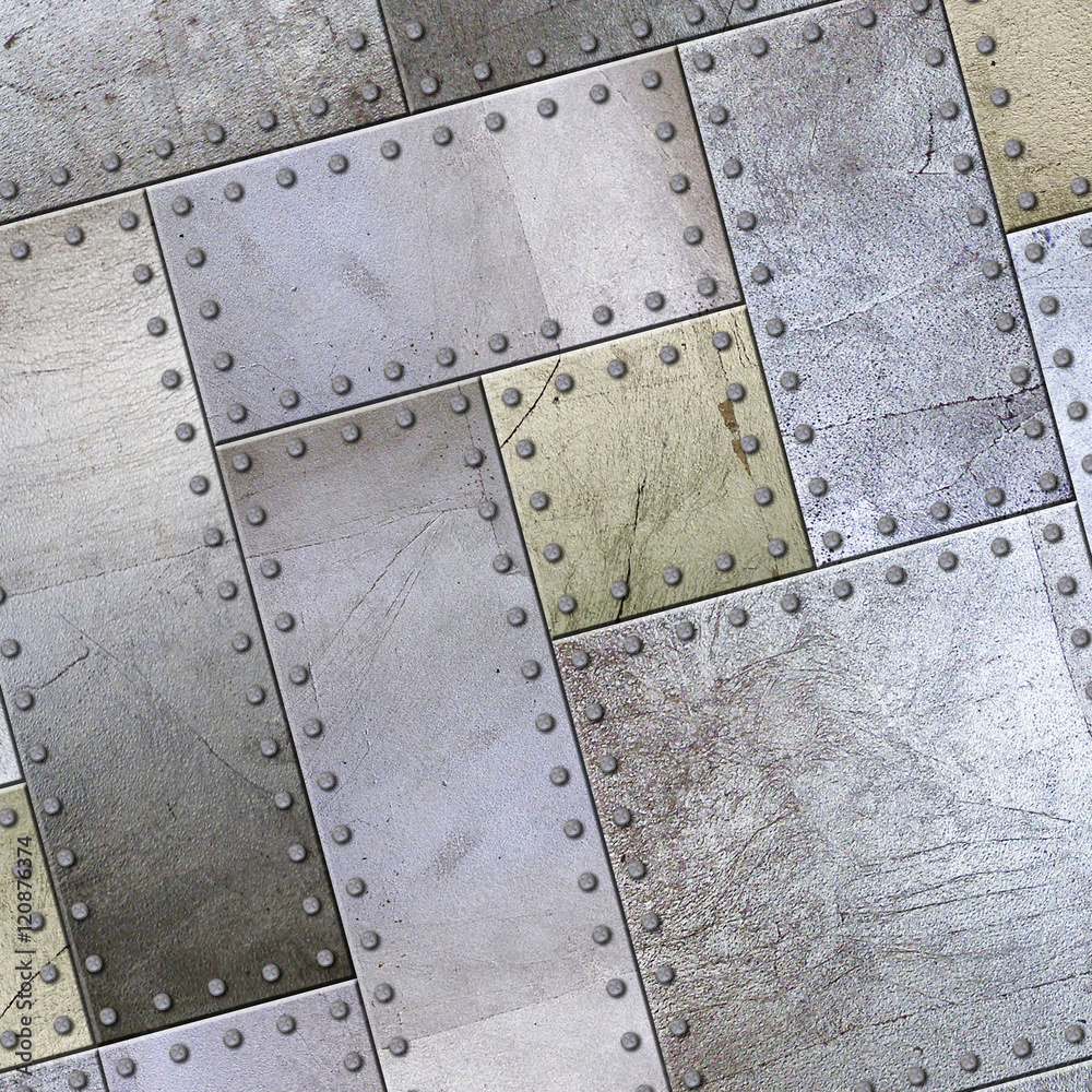 steel metal plate background