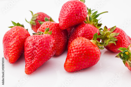  fresh red strawberry