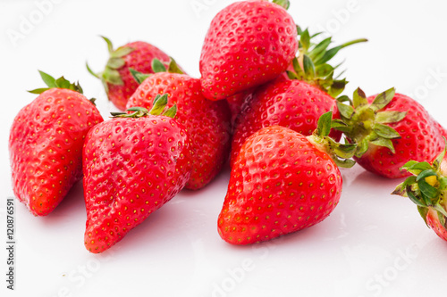  fresh red strawberry