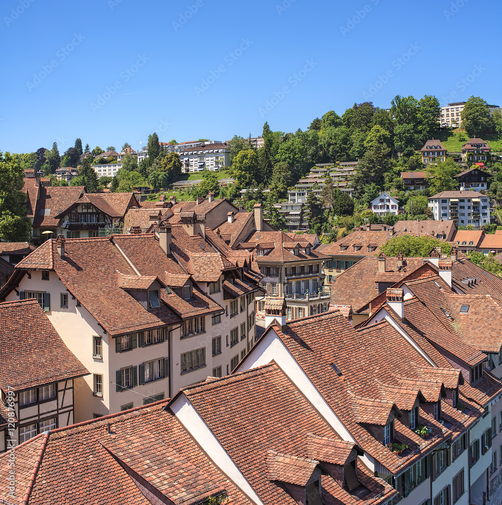 View on the old town of the city of Bern, Switzerland