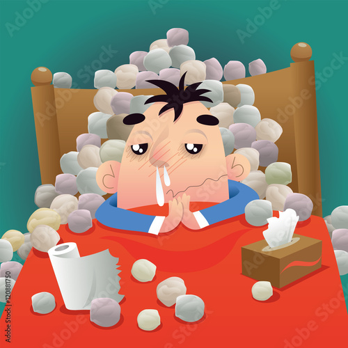 I got a runny nose!