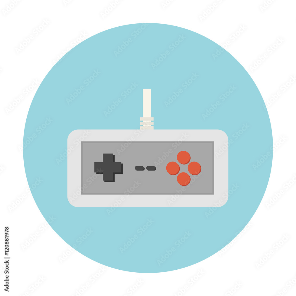 Joystick icon. Joystick icon.