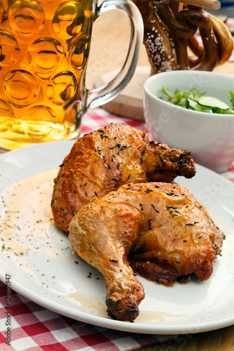 chicken with beer photo