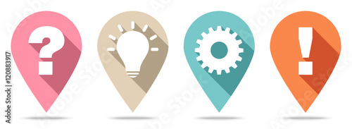 Pins Question, Idea, Work & Answer Retro