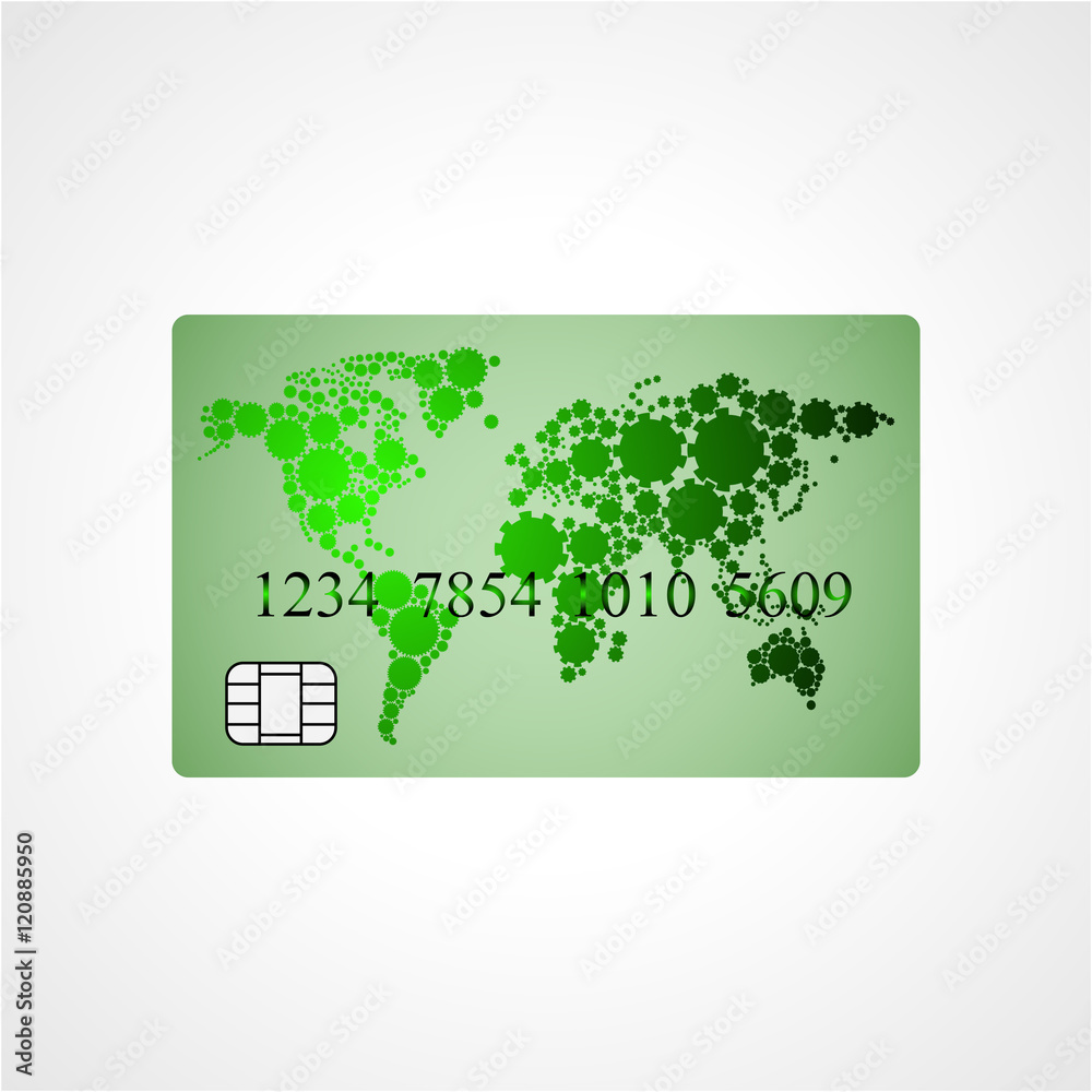 Fototapeta premium Credit card