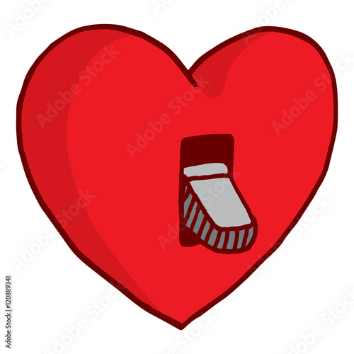 Love switch turning on heart