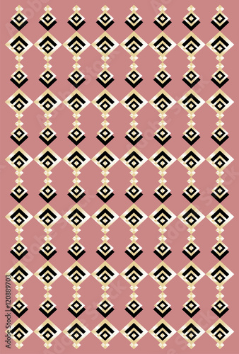 Pretty background imitating golden and black jewelry dark red background two