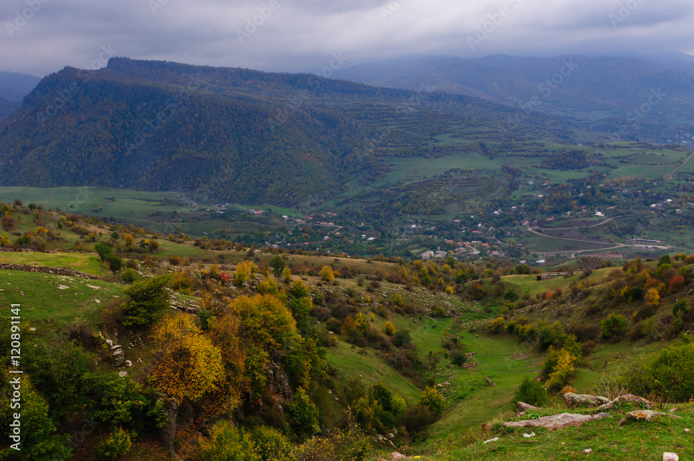 Amazing autumn landscape, Armenia