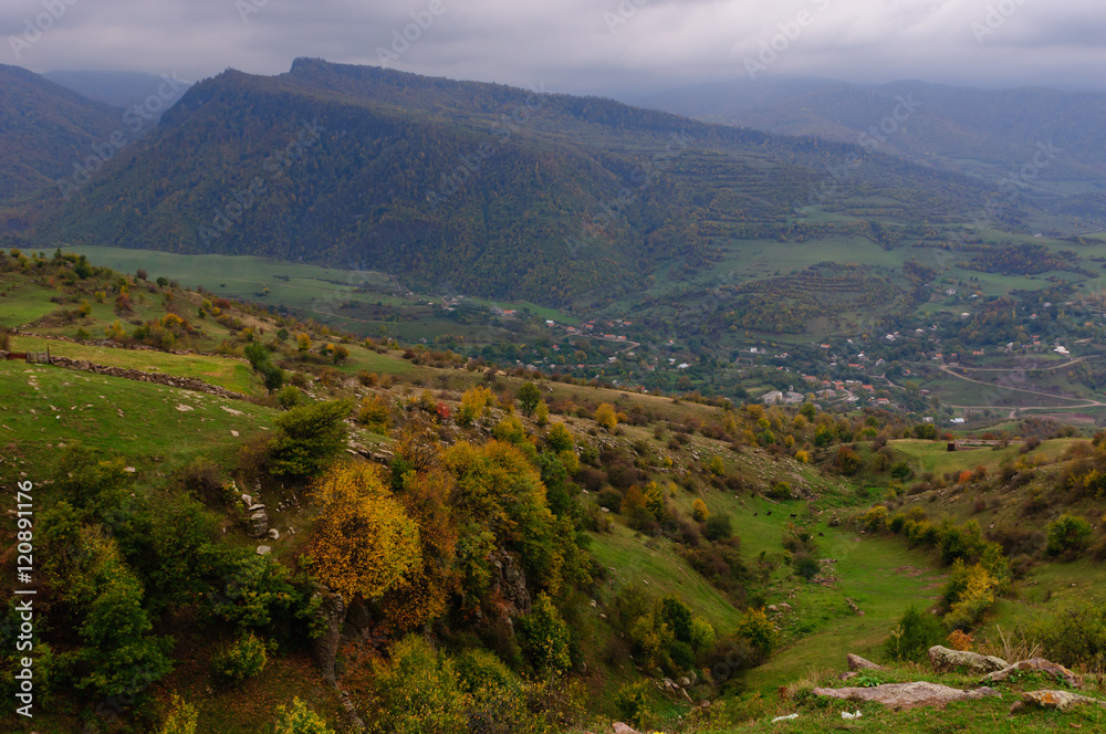 Amazing autumn landscape, Armenia