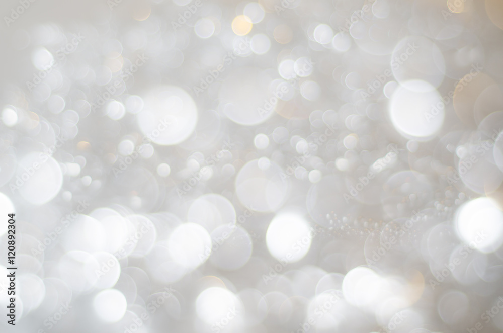 White, Silver and Gold Bokeh Texture Background White, Silver and Gold Bokeh Texture Background