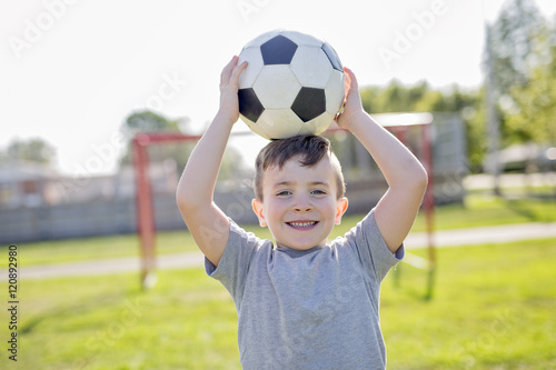 Young caucassian soccer player football © Louis-Photo