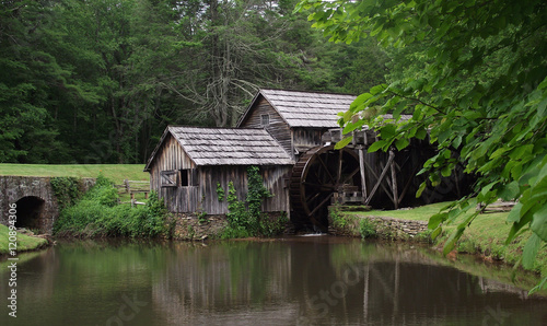 Marby Mill at Blue Ridge Parkway, Virginia (USA)