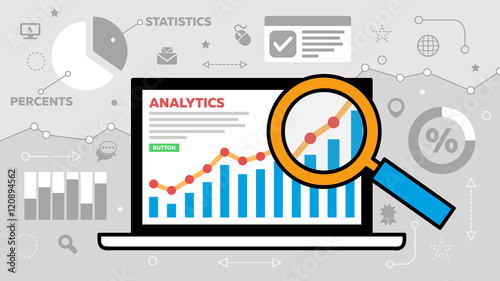 Website Analytics Illustration