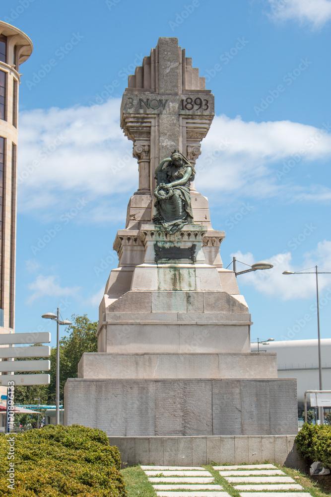 Monumento a El Cabo Machichaco Santander Kantabrien (Cantabria) Spanien