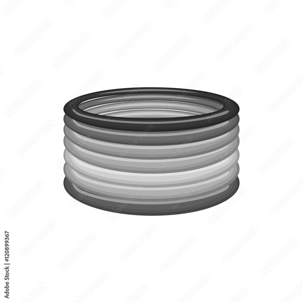 Bracelet icon in black monochrome style on a white background vector illustration Bracelet icon in black monochrome style on a white background vector illustration