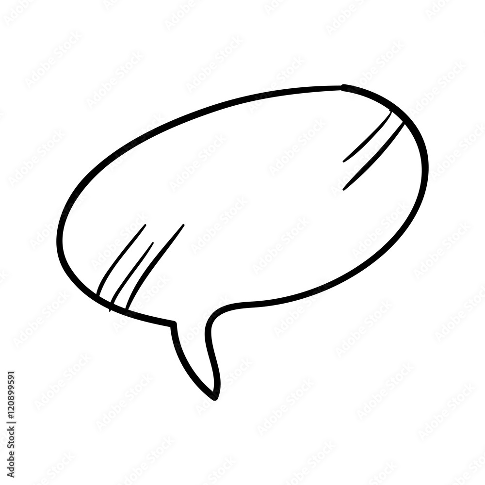 comic speech bubble. communication message. drawn design vector illustration comic speech bubble. communication message. drawn design vector illustration