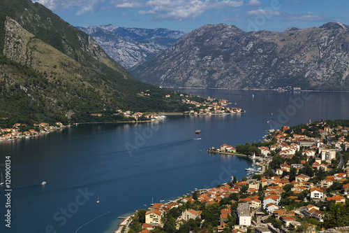 Kotor, Montenegro - the view from the fortress of St. John