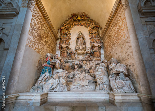 Chapel of St Bernard, Alcobaca Monastery, Alcobaca, Portugal photo