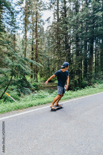 Man on skate board 