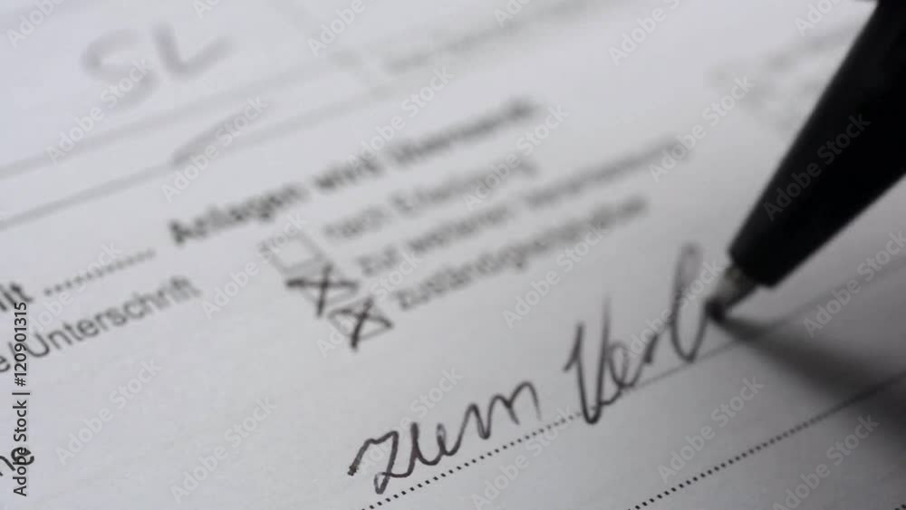 Akte wird zum Verbleib an andere Stelle abgegeben