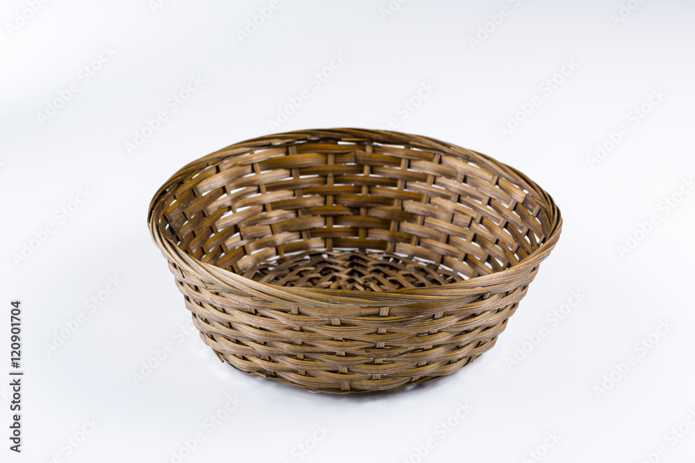 dark wicker basket Bread
