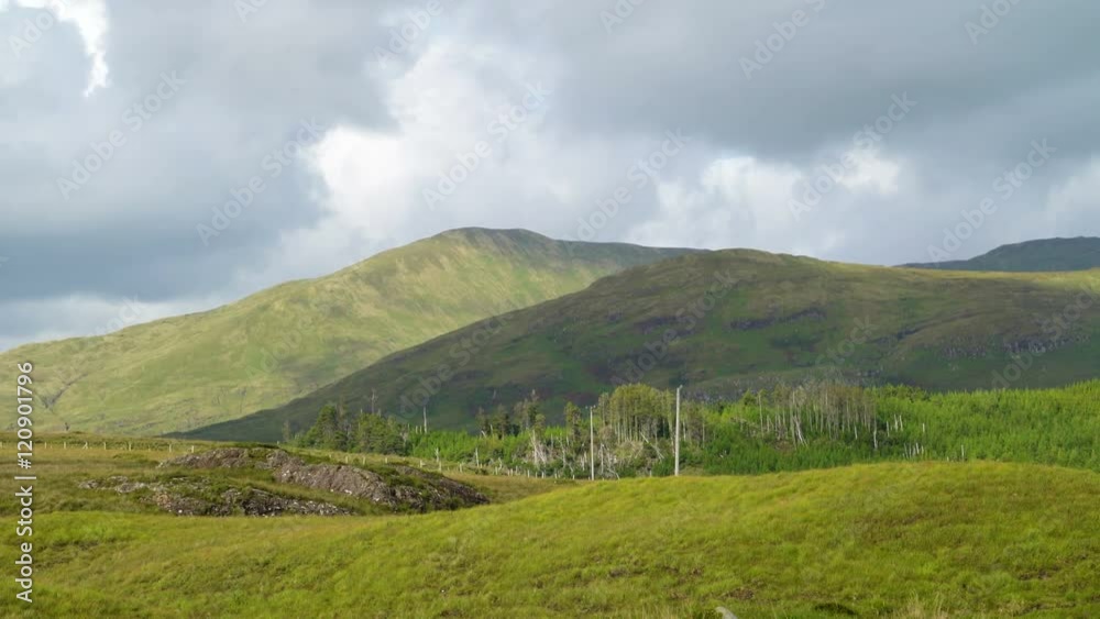 The amazing Connemara National Park in Ireland. Connemara National Park is one of six national parks in the Republic of Ireland  