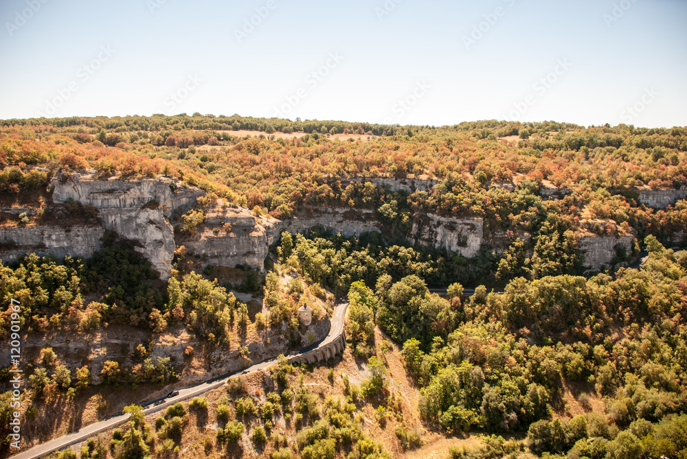 View from Rocamadour, France