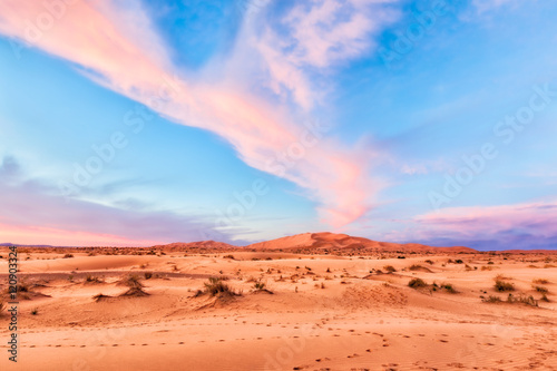 Sahara Desert sunrise in Morocco